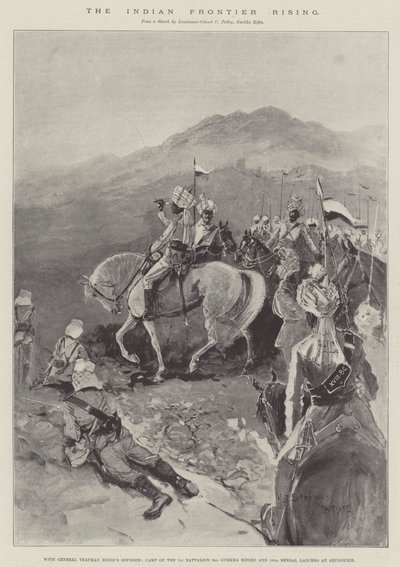 The Indian Frontier Rising by Henry Charles Seppings Wright